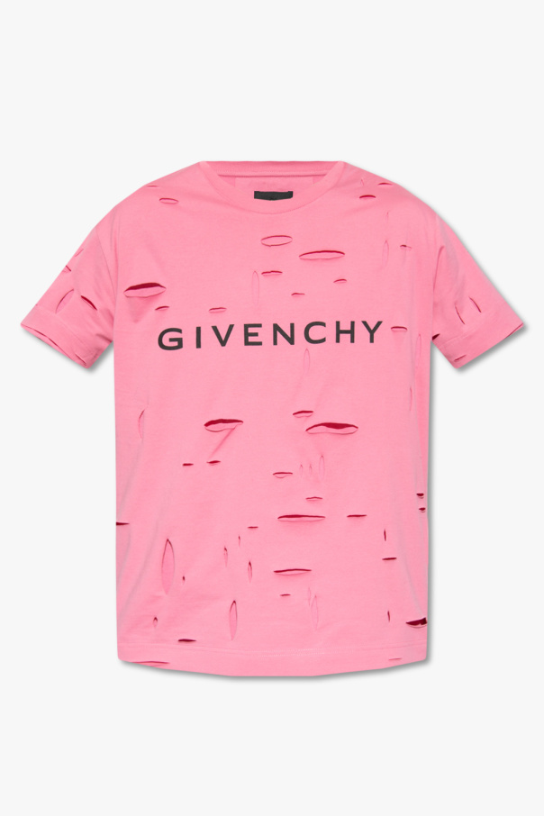 Givenchy T Men s Clothing SchaferandweinerShops shirt with logo givenchy kids logo bird print t shirt item